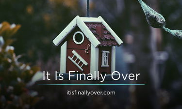 ItIsFinallyOver.com - Creative brandable domain for sale